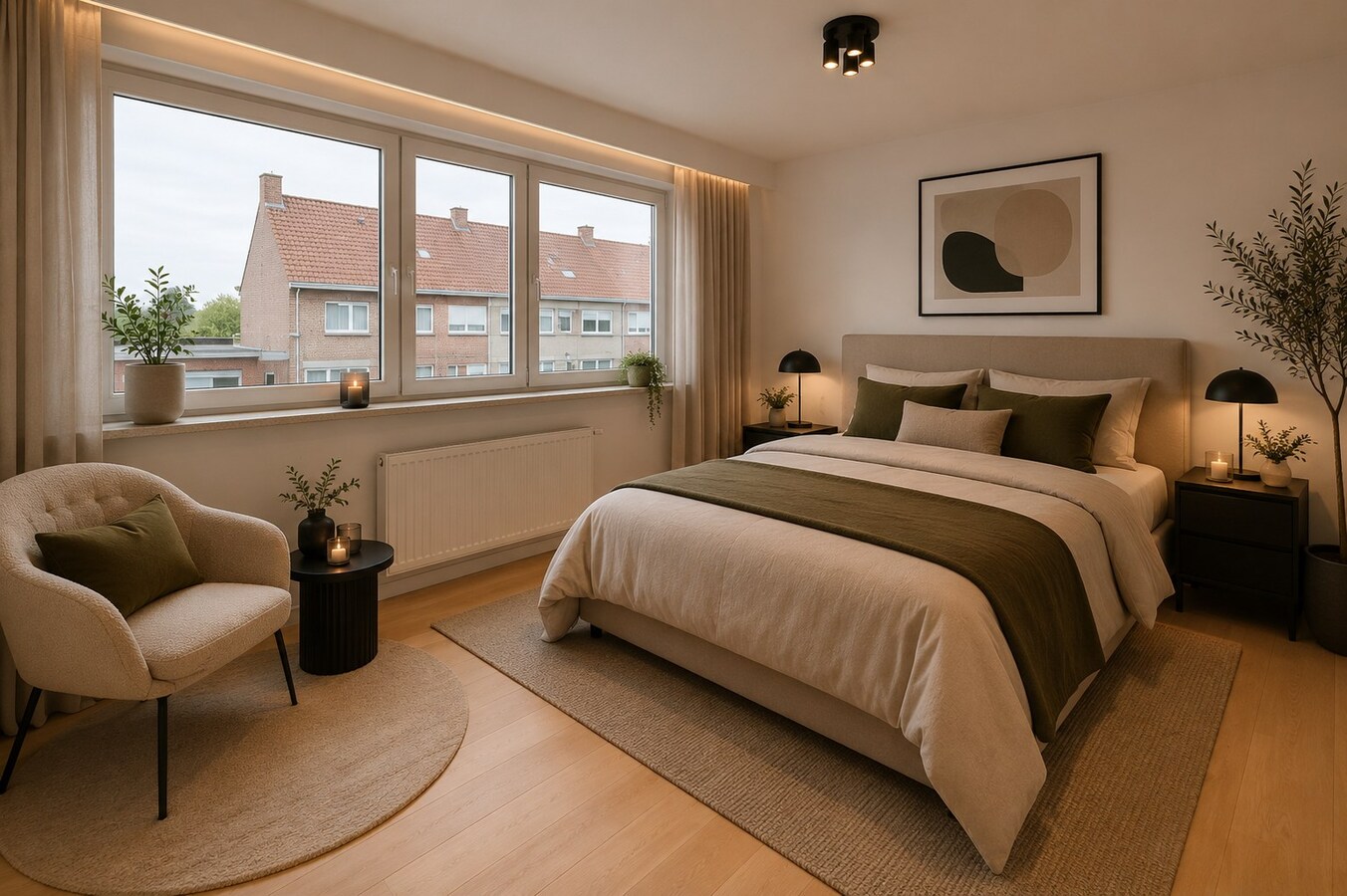 Recent gerenoveerde woning met 3 slaapkamers te Menen ! 