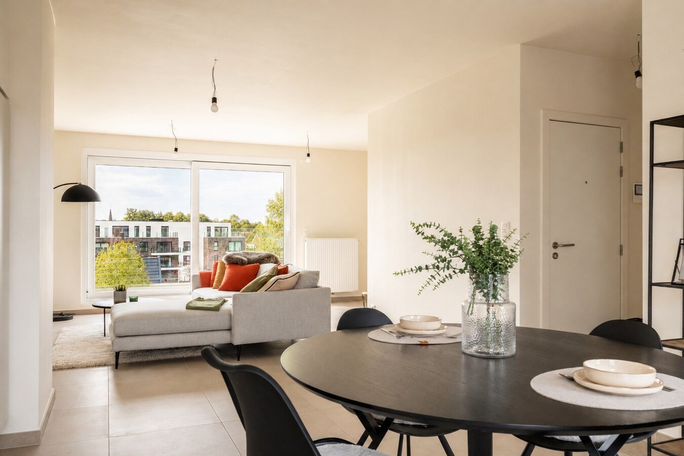 Penthouse (89m2) met uitzonderlijk ruim terras te koop in Emelgem (Izegem) 