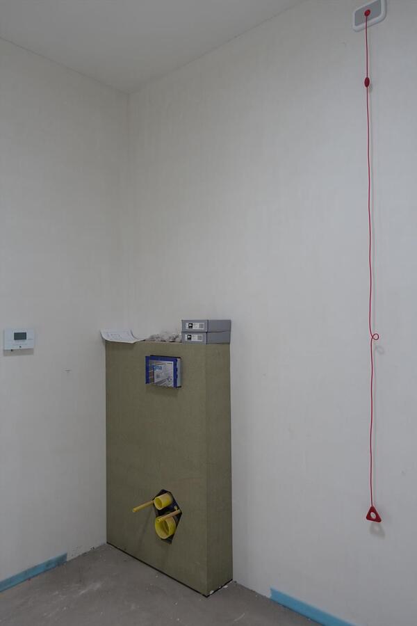 Hoek-assistentiewoning in nieuwbouwresidentie 