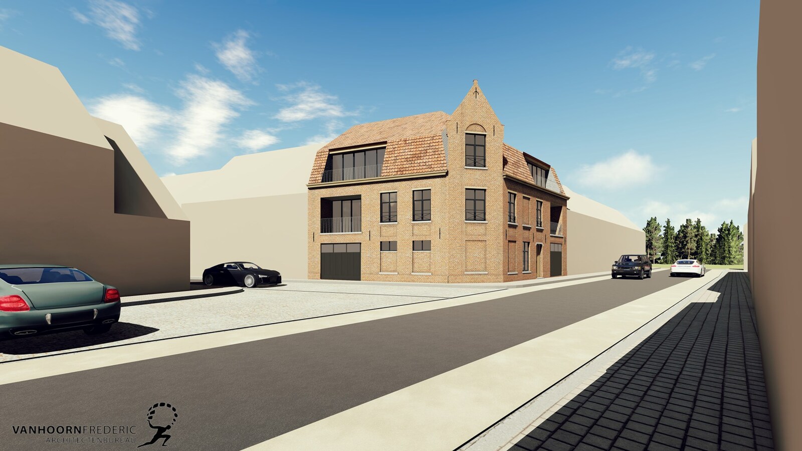 Kleinschalig nieuwbouwproject op uitstekende ligging in Gistel - 6% BTW mogelijk! 