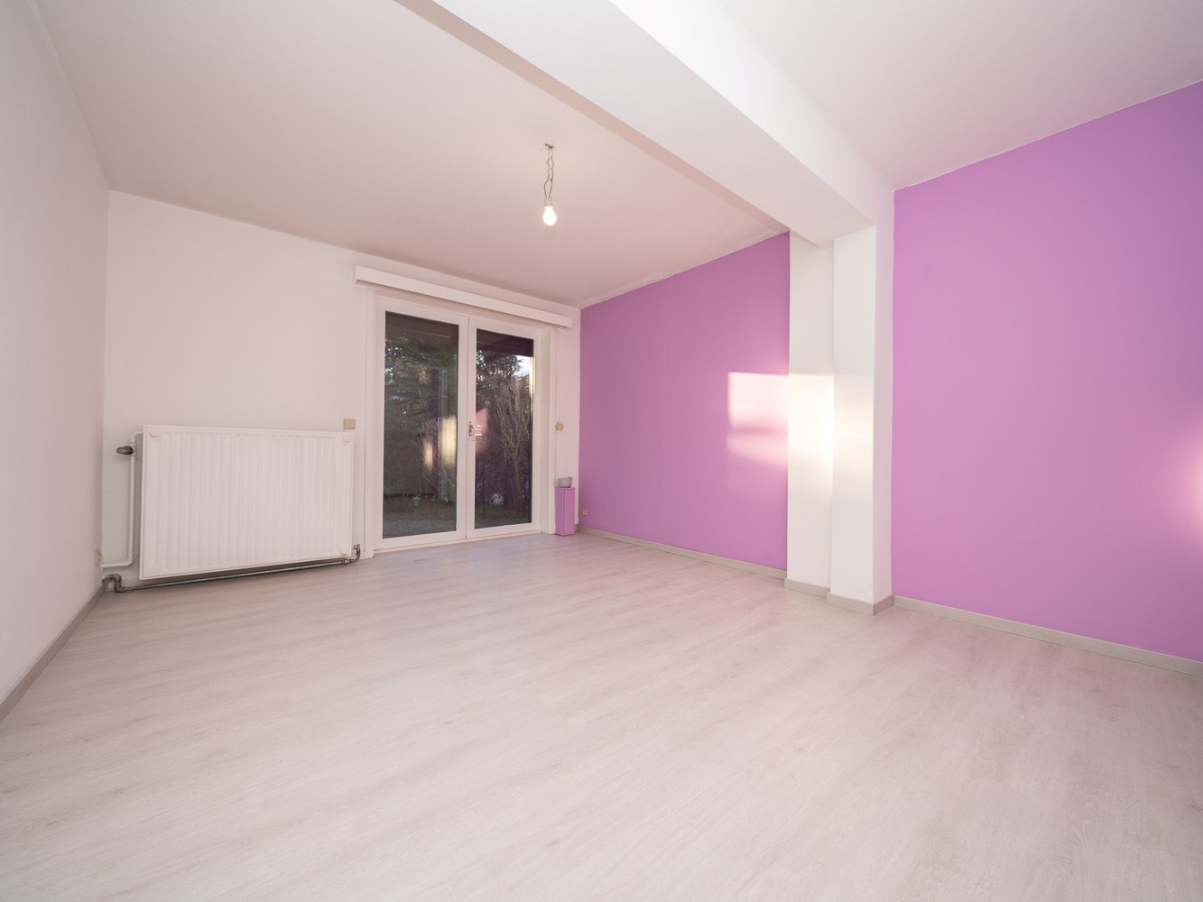 Ideaal gelegen woning met 4 kamers, bureau en stadstuin 