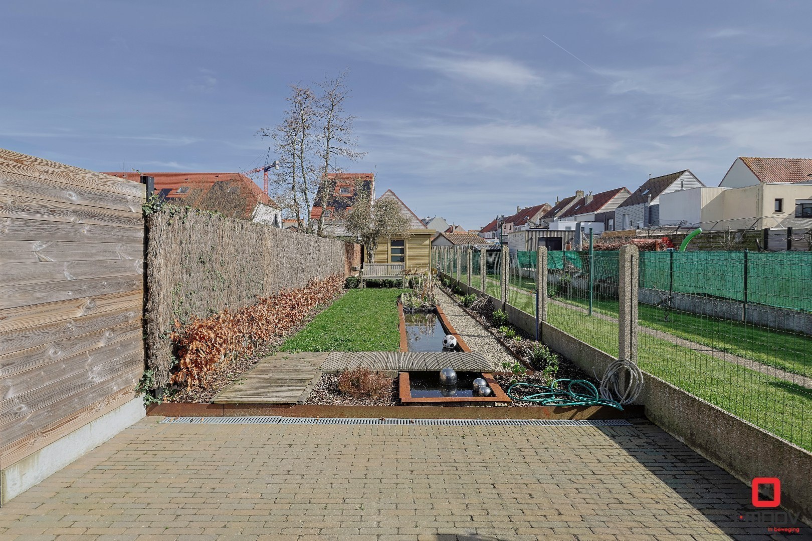 Instapklare woning met tuin, patio en garage op topligging in Blankenberge 