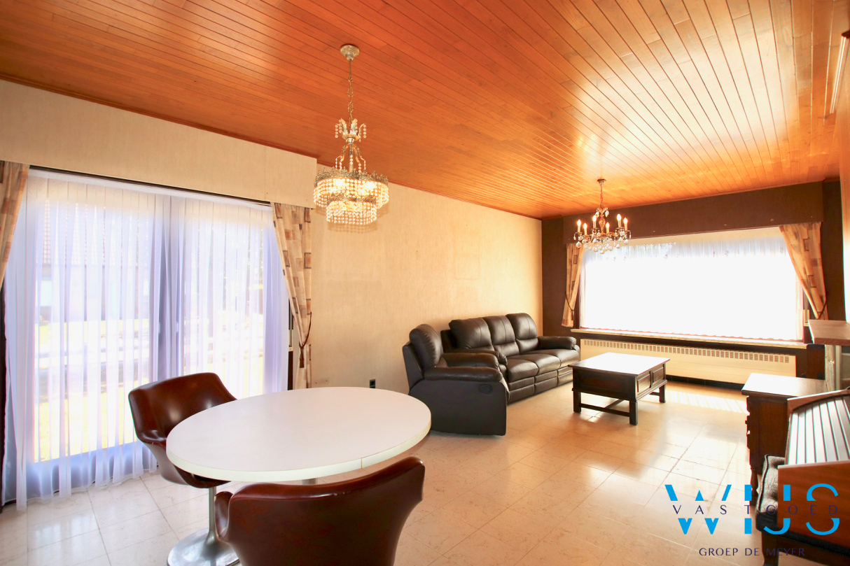 Toffe bungalow op 651m² te Evergem/Rieme ! 