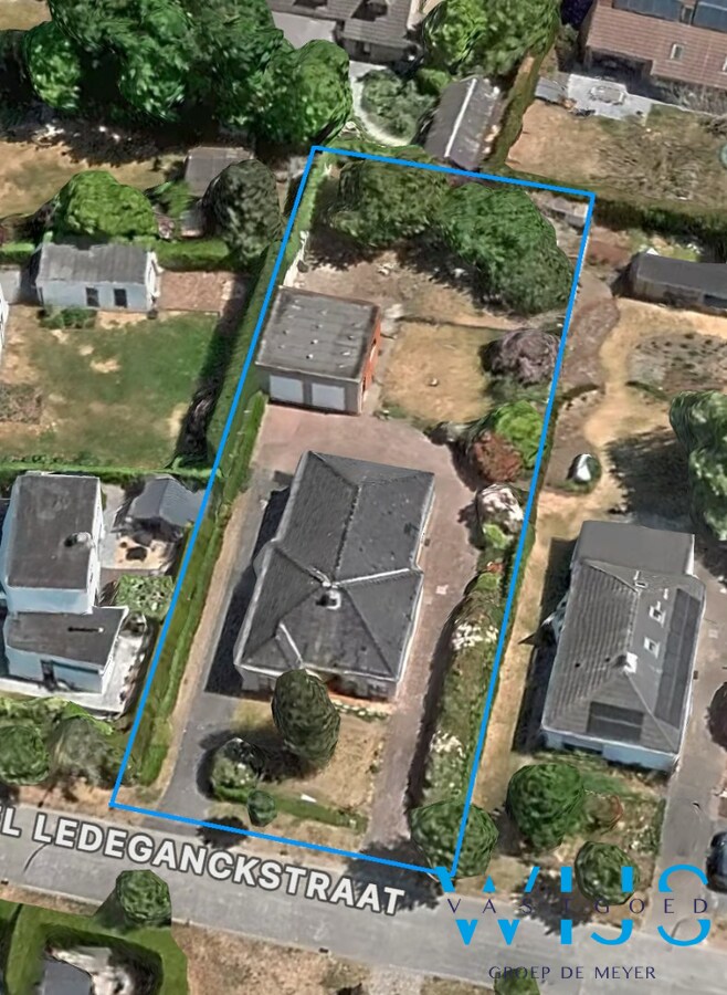 Rustig gelegen woonhuis op 1.108 m² te Ertvelde ! 