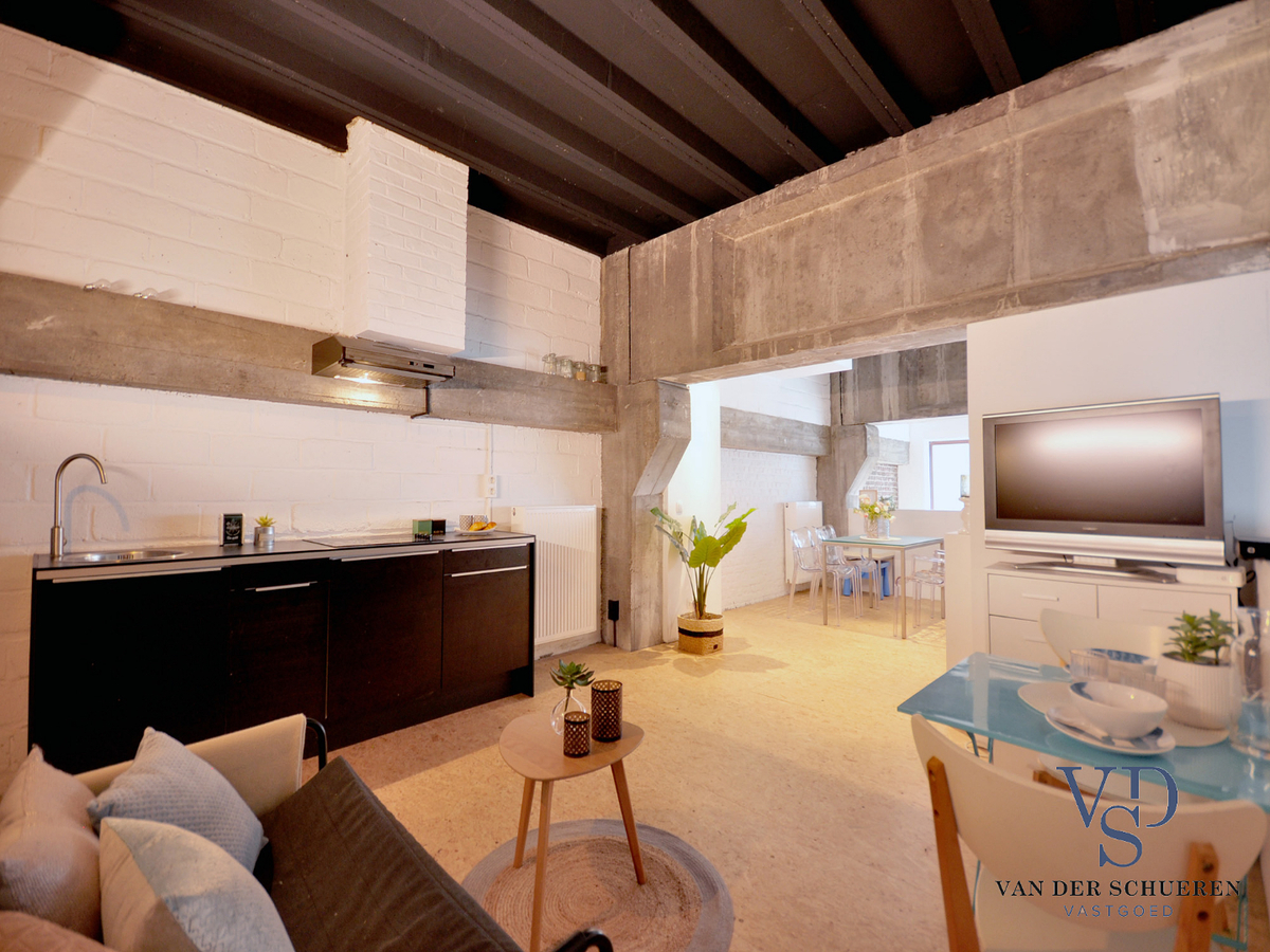 Eigentijdse loft voor wonen en werken. Opportuniteit als investeringspand ! 