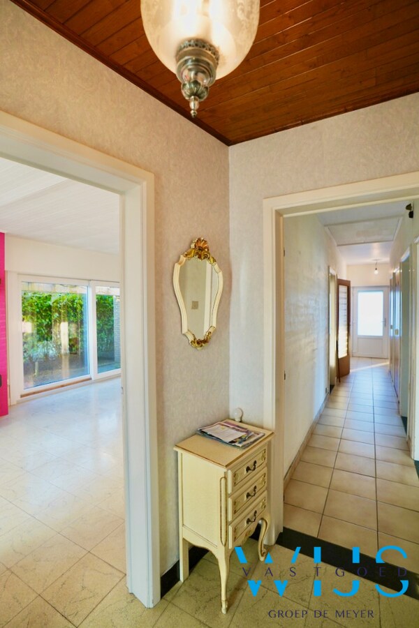 Bungalow op perceel van 651m² in hartje ERTVELDE ! 