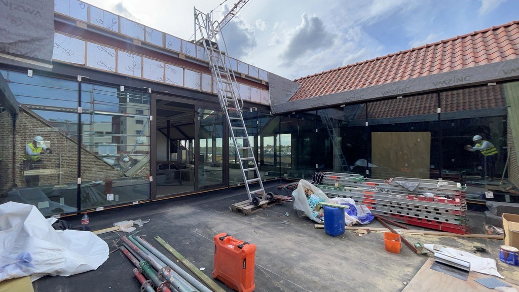 Moderne nieuwbouwkantoren te huur in The Heritage te Mechelen