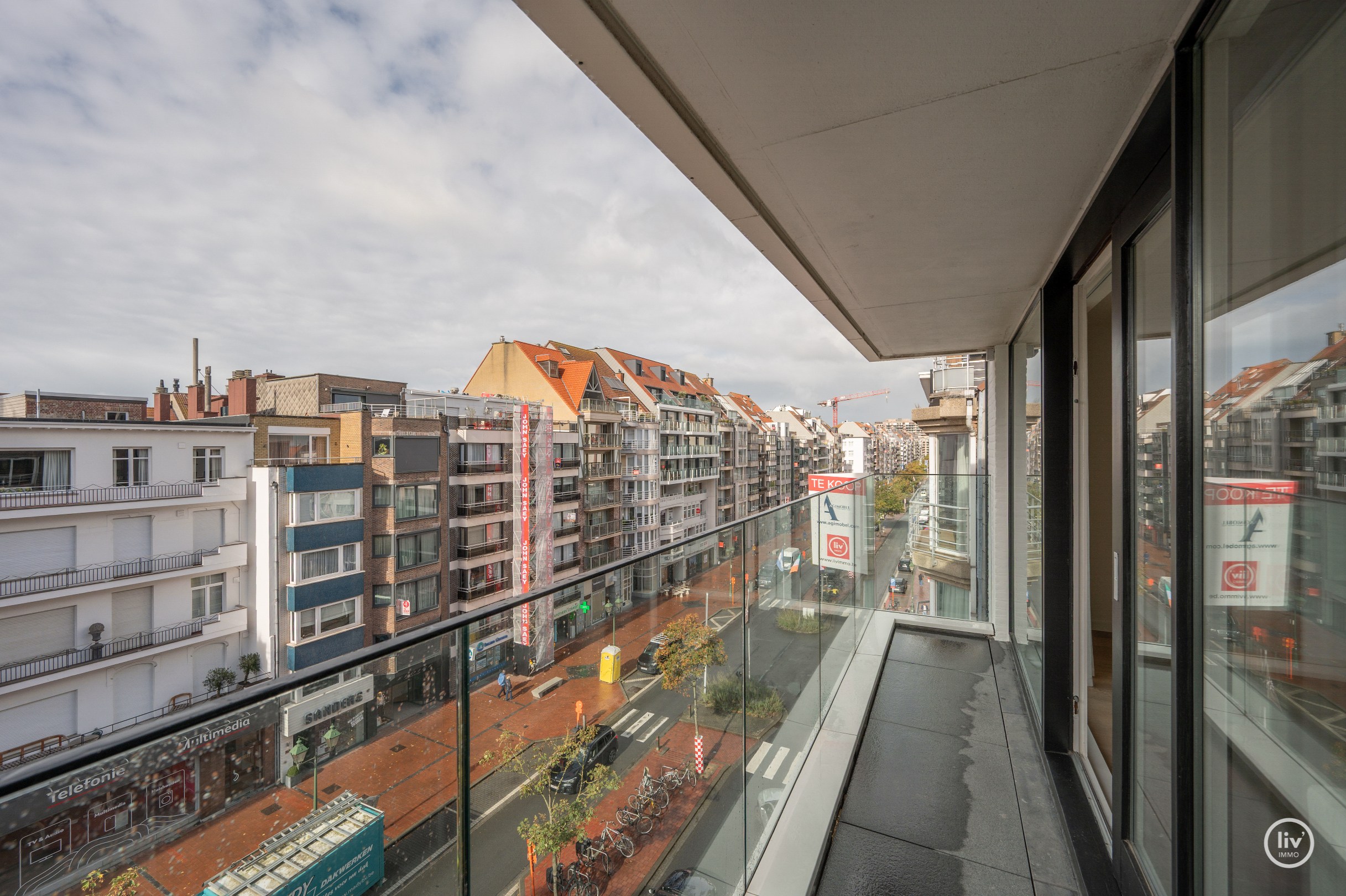 Luxueus volledig gerenoveerd 3 slaapkamer appartement te Lippenslaan gelegen op wandelafstand van het Albertstrand. 
