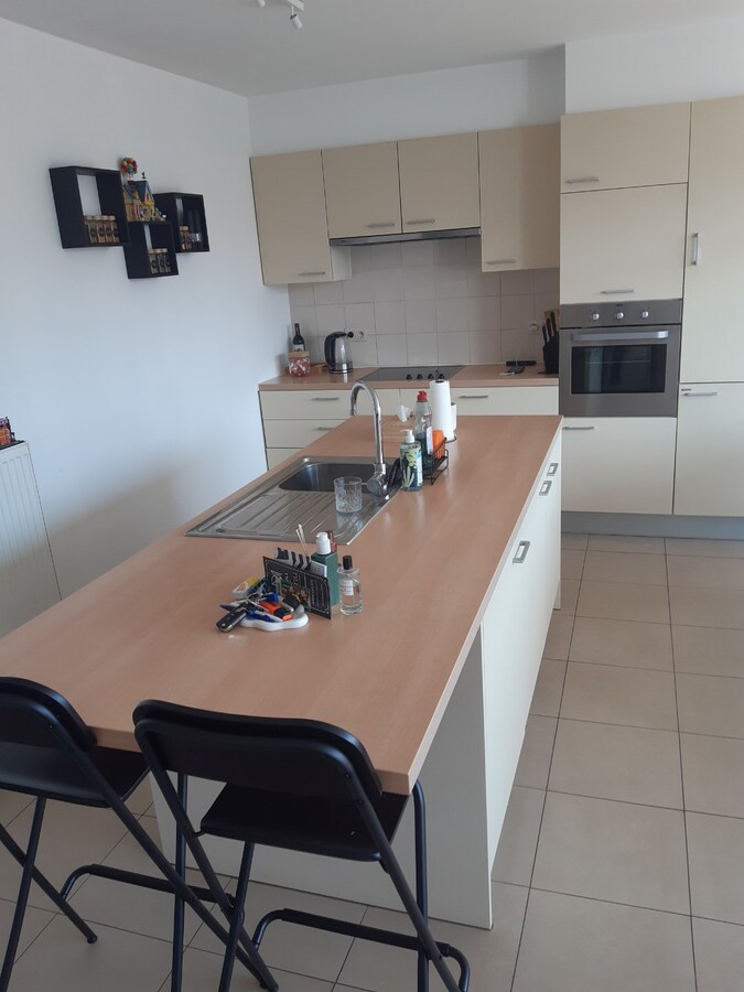 Lichtrijk dakappartement (geen vaste kosten). 