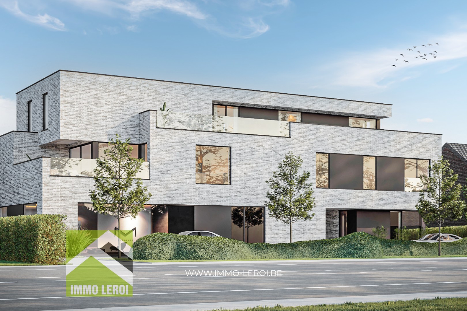 Vergunde projectgrond met handel/ horeca en appartementen in het centrum van Heers 