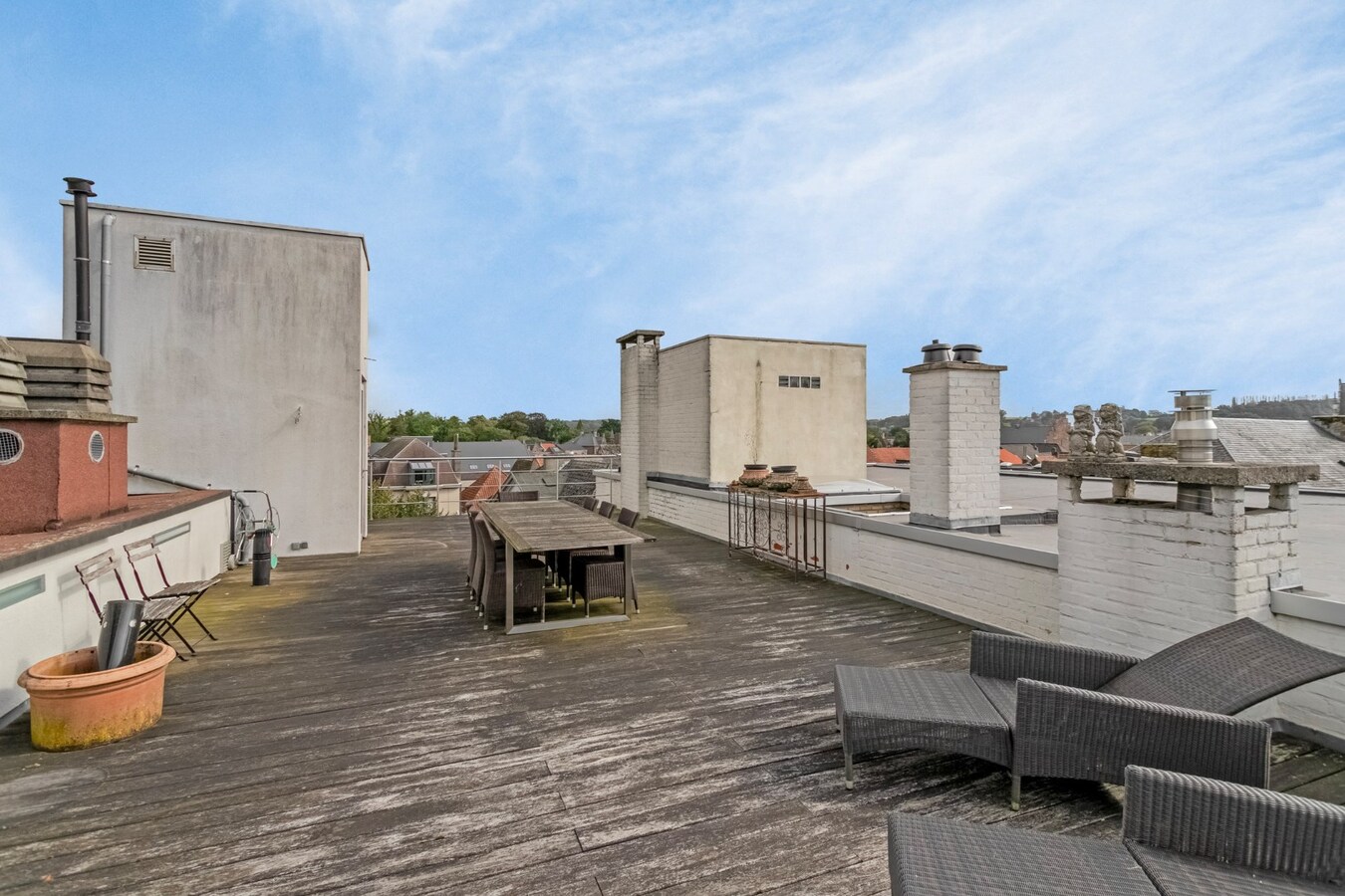 Prachtige penthouse met dakterras - te huur 