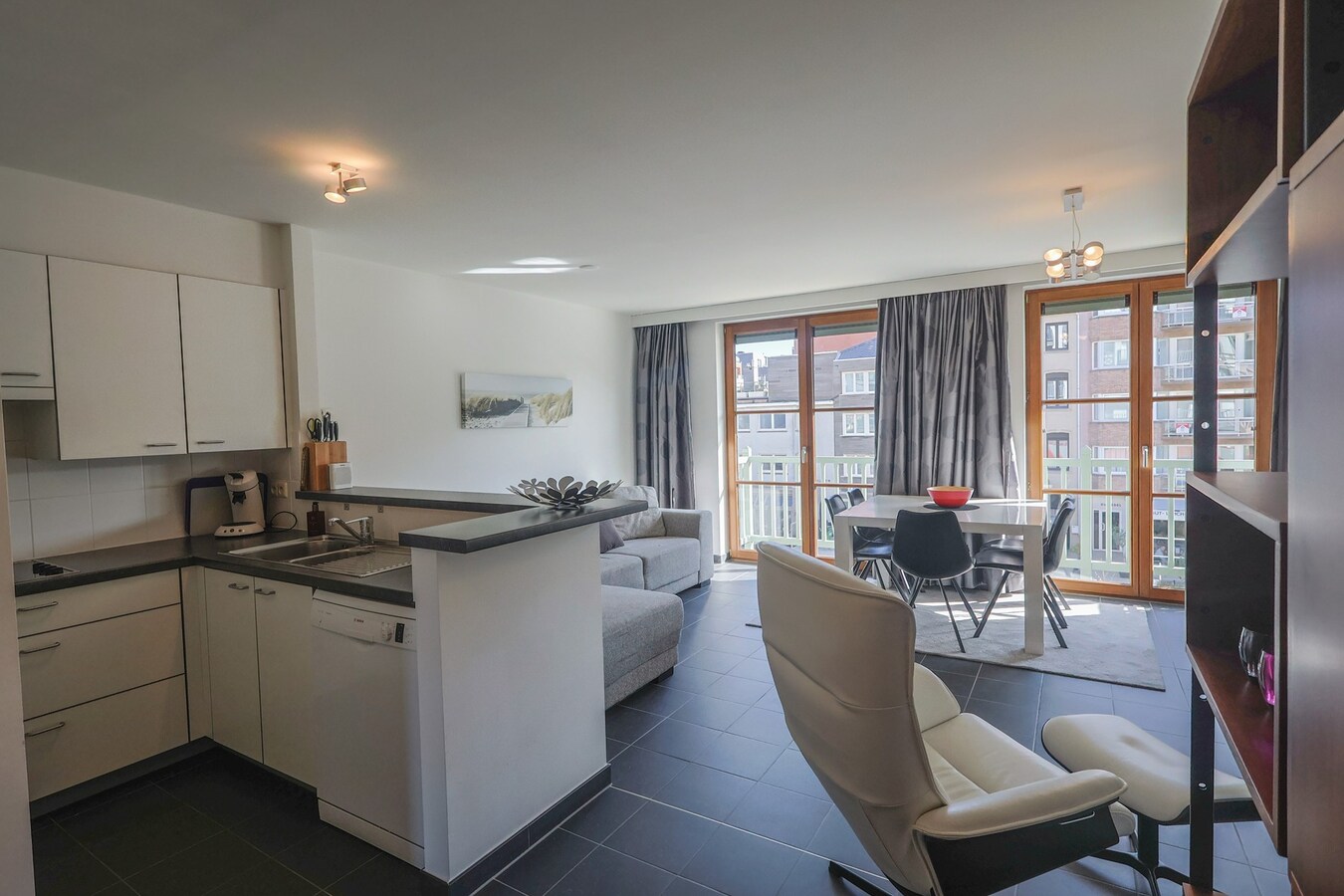 App. mit 2 Schlafzimmer 