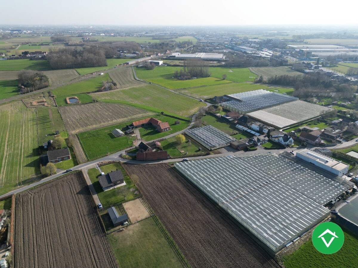 Bouwgrond (1291m²) op één rustige, gunstige ligging te Gits 