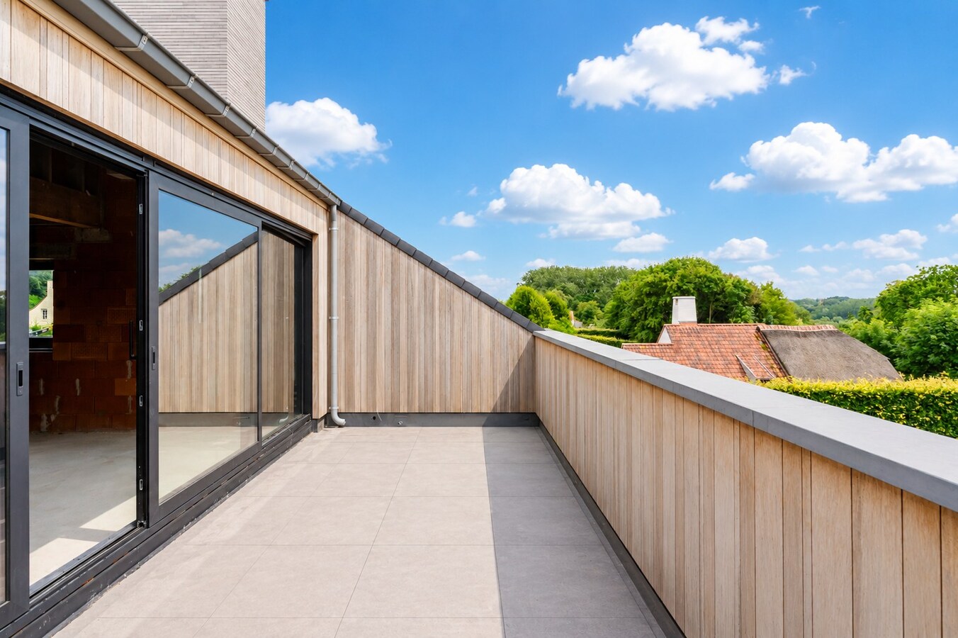 Casco-penthouse met prachtige vergezichten. 