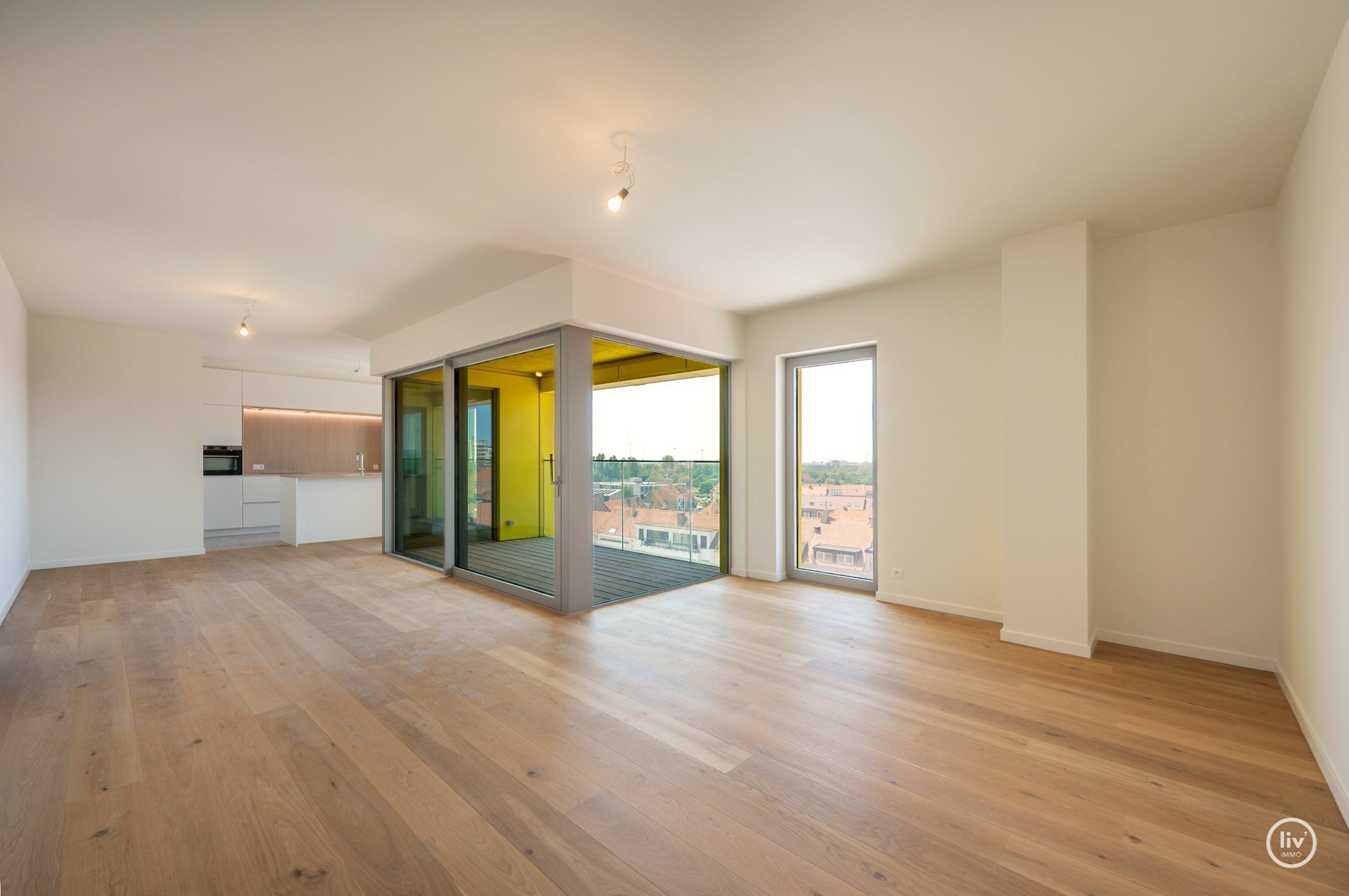 Portes ouvertes Dimanche 26/07 (09h à 16h): Appartement neuf entièrement prêt à emménager avec une largeur de façade de 10m. 