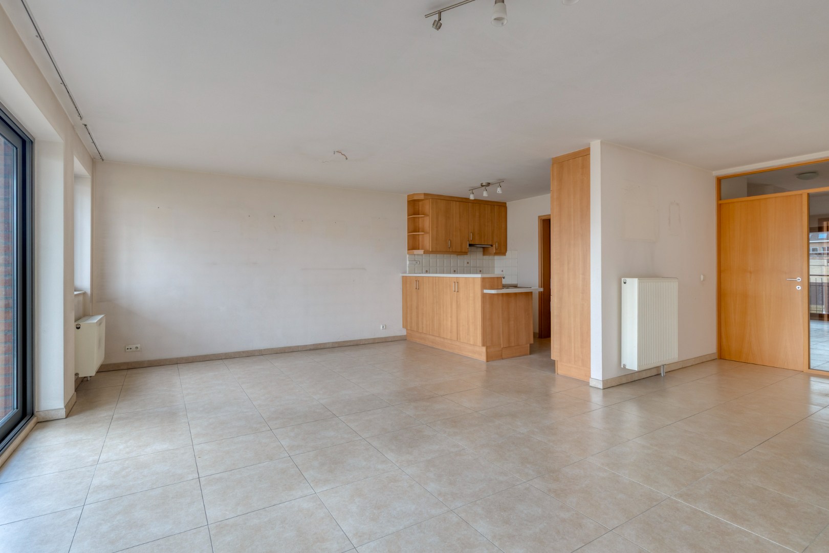 Appartement met 2 slaapkamers, ruim terras en garagebox in Leuven! – EPC 92 kWh/m² – bewoonbare opp. 94m² 