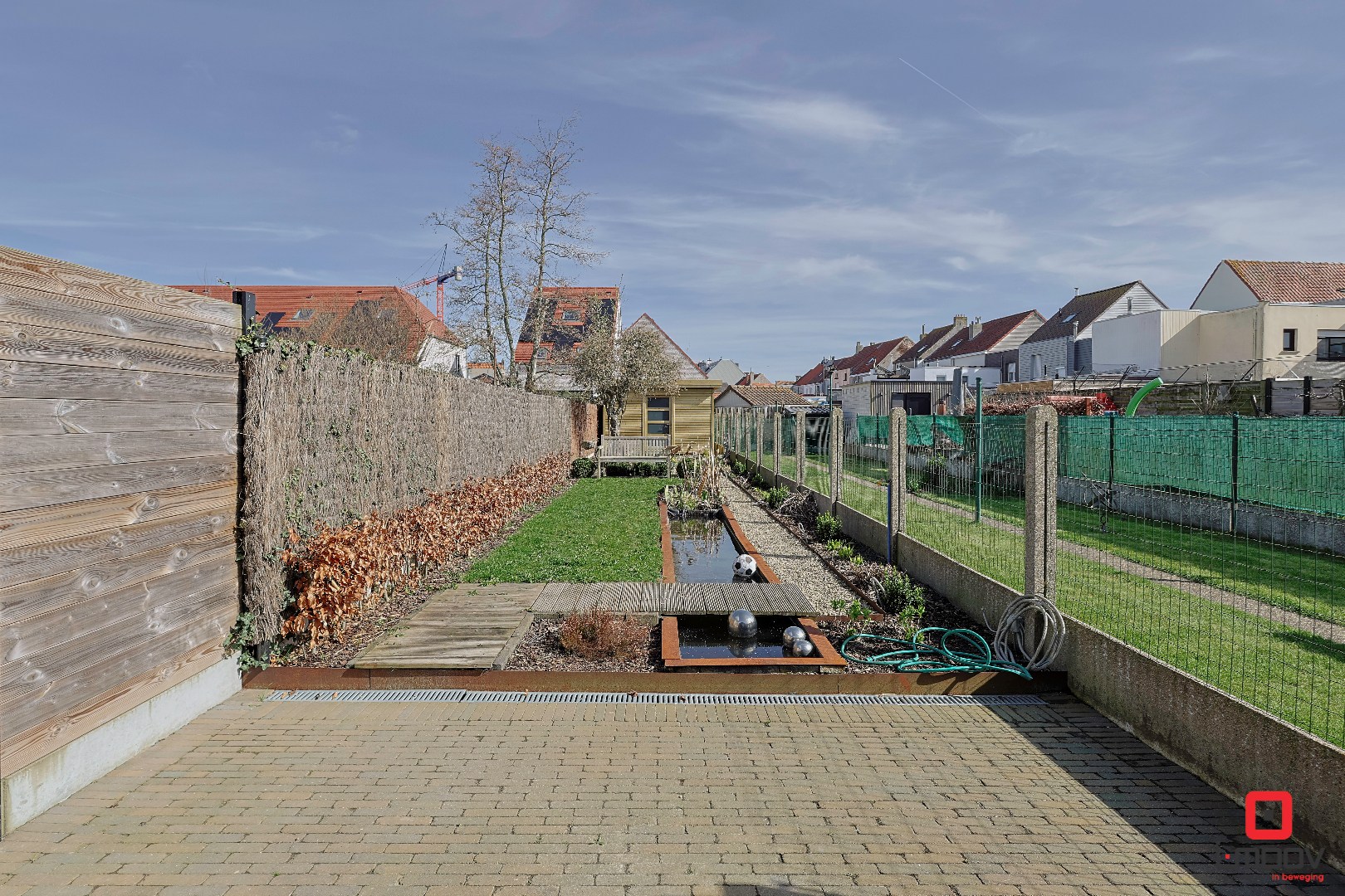 Instapklare woning met tuin, patio en garage op topligging in Blankenberge 