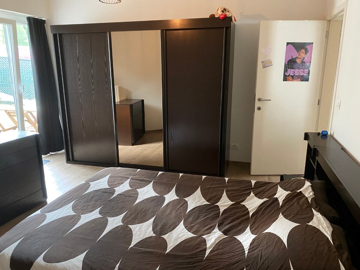 Ruim appartement met zonnig terras 