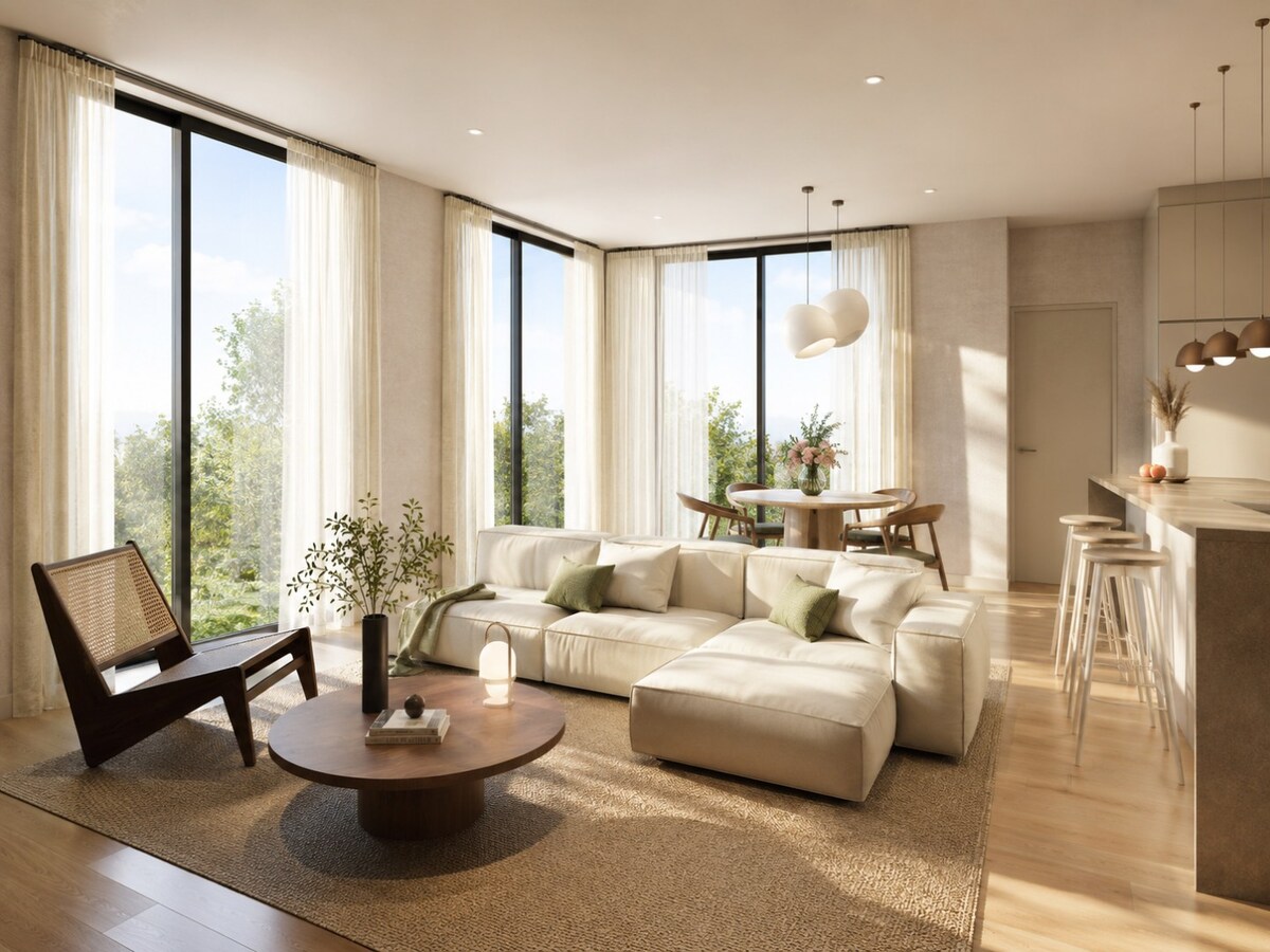 PRACHTIGE DUPLEX MET UNIEK TERRAS IN VOLLE PRIVACY OP ZUCHT VAN ZEE 