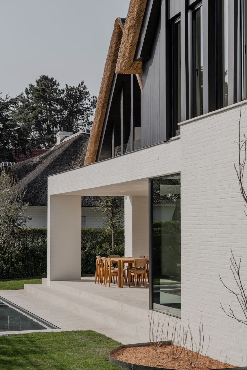 OPENDEURDAG Zaterdag 11/04 tussen 16u15-18u (Magere Schorre 52): Prachtige nieuwbouwvilla op de tweede lijn van de Magere Schorre. 