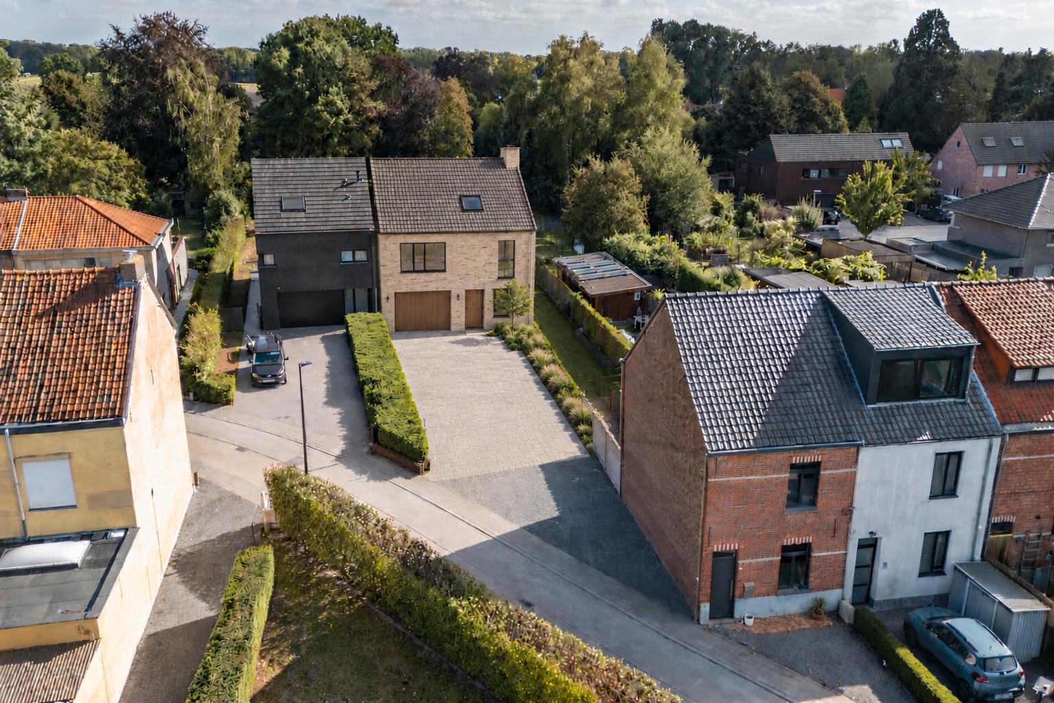 Bouwgrond (957 m²) voor halfopenbebouwing 