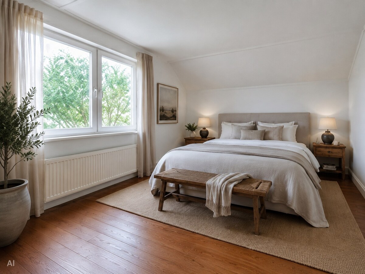Vrijstaande woning met vijf slaapkamers, garage en royale tuin 