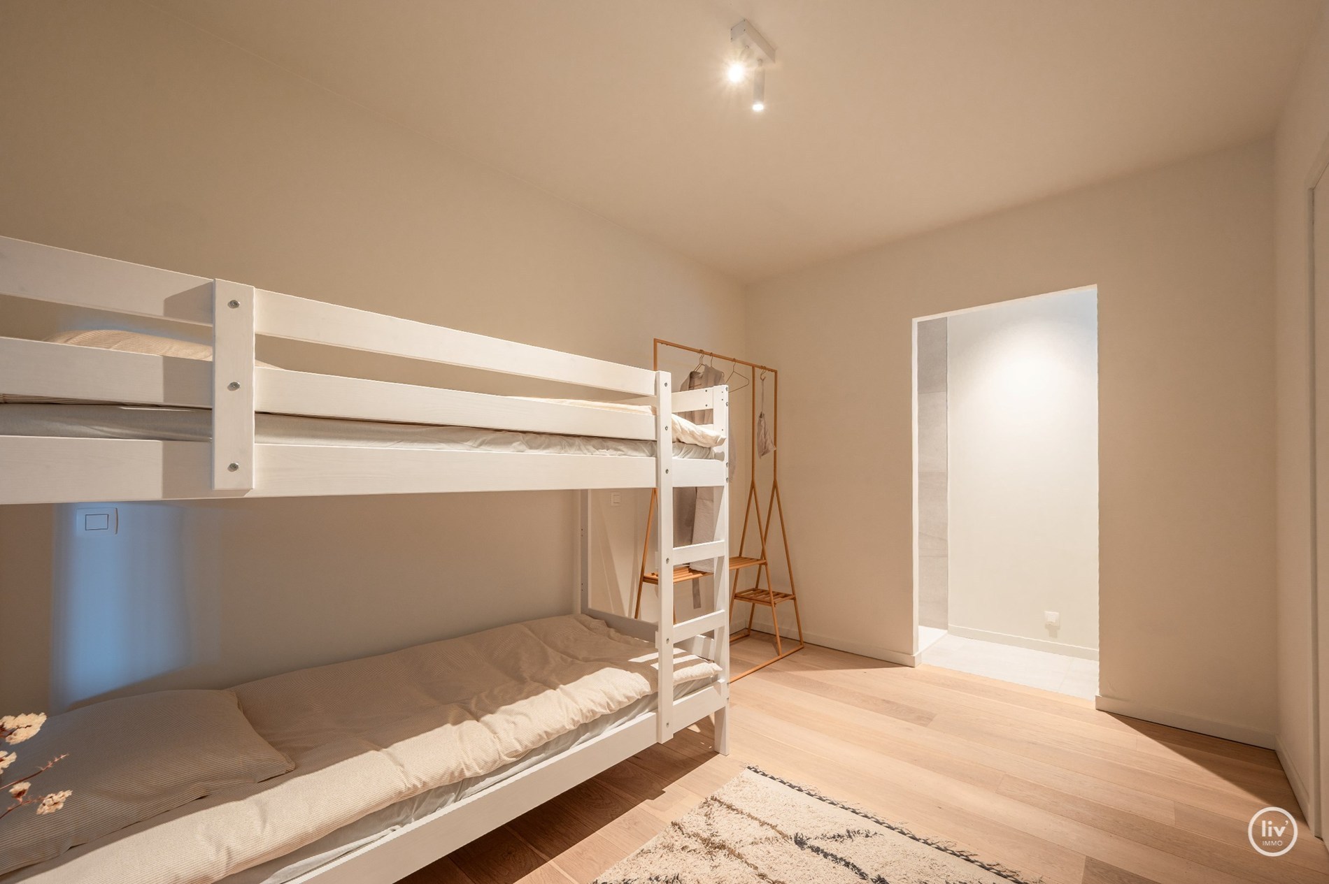 Journée portes ouvertes projet Hoost - Samedi 28/03 (entre 10h et 14h) au Maes et Boerenboomplein : Appartement de 2 pièces idéalement situé à la résidence Hoost. 