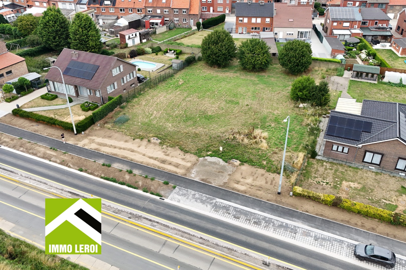 Bouwgrond voor open bebouwing centrum van Heers 