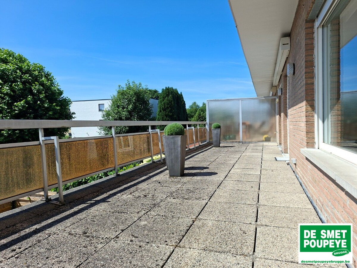 Ruim appartement met groot zonneterras 