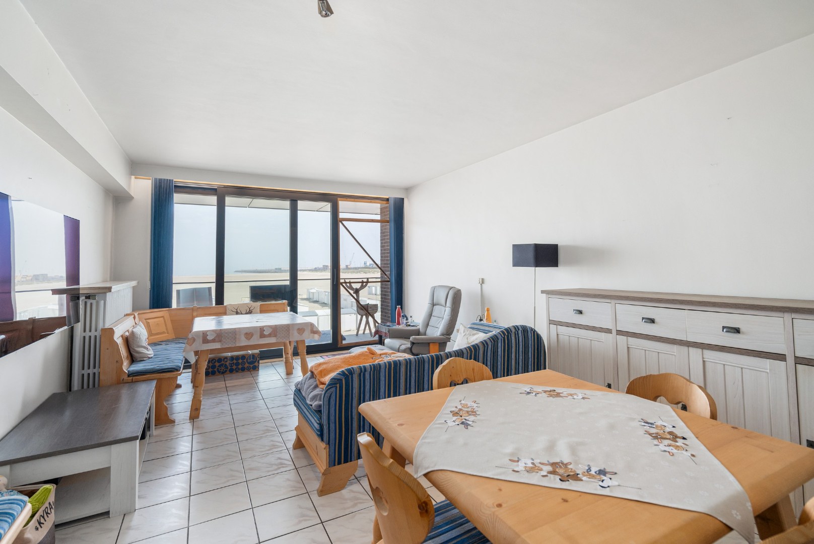 Appartement avec vue sur la mer dans la Résidence Zilvermeeuw 