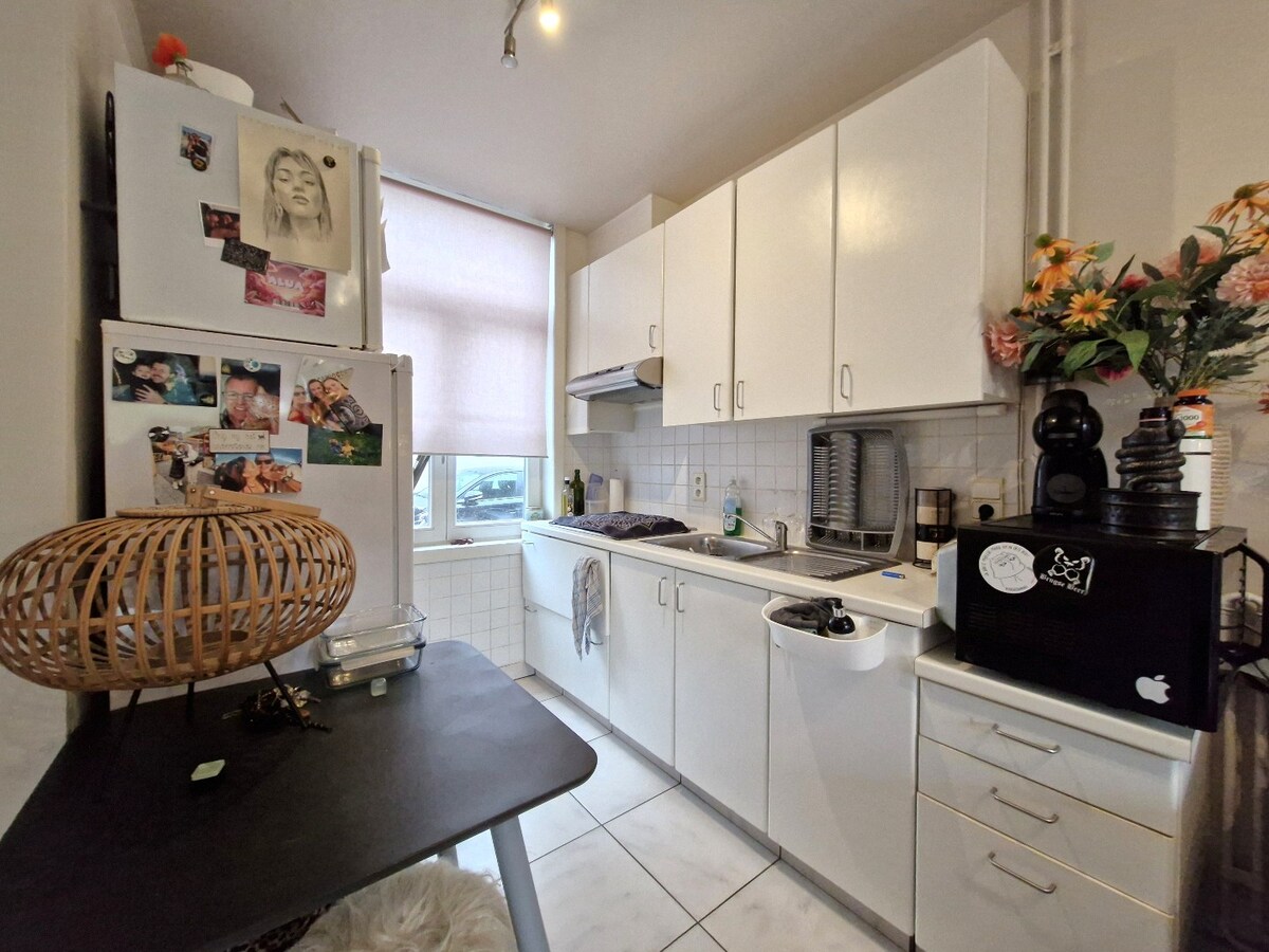 Knusse éénslaapkamerwoning in hartje Brugge. 