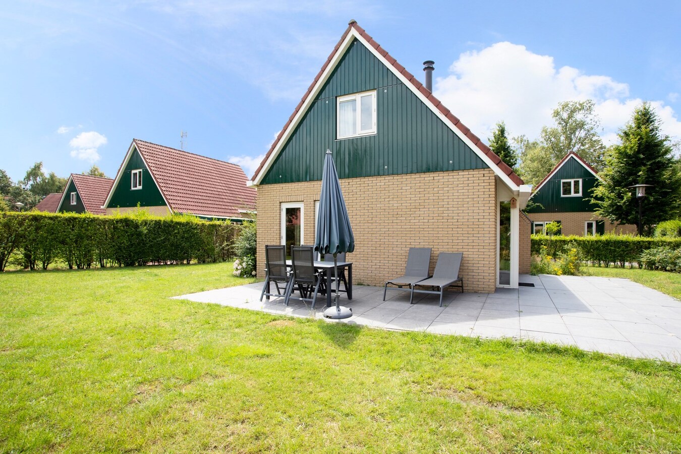 Vrijstaande recreatiewoning te koop in het rustige villapark Summio Parc Duc de Brabant! 