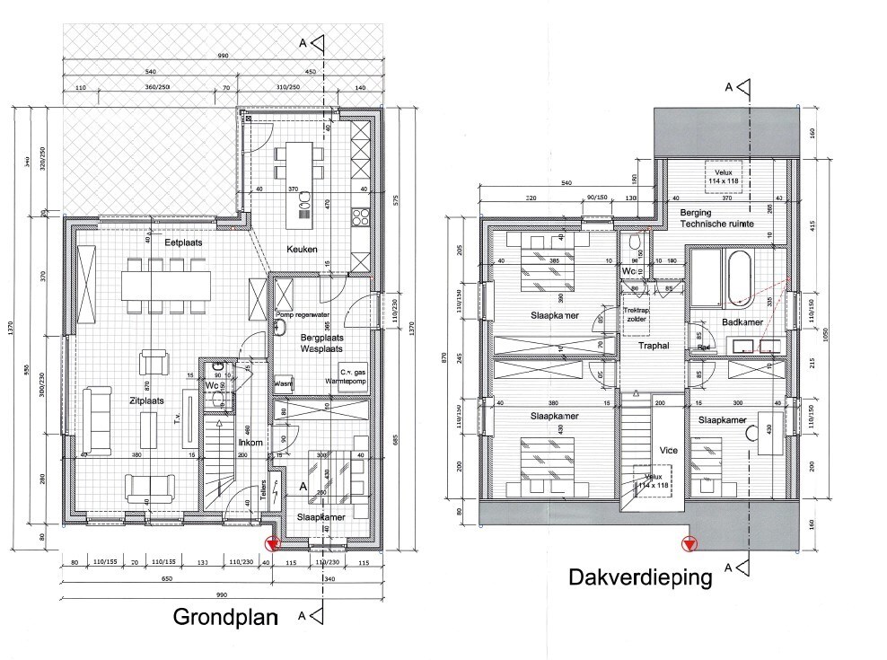 Zeer ruime ruwbouw woning op uitstekende locatie 