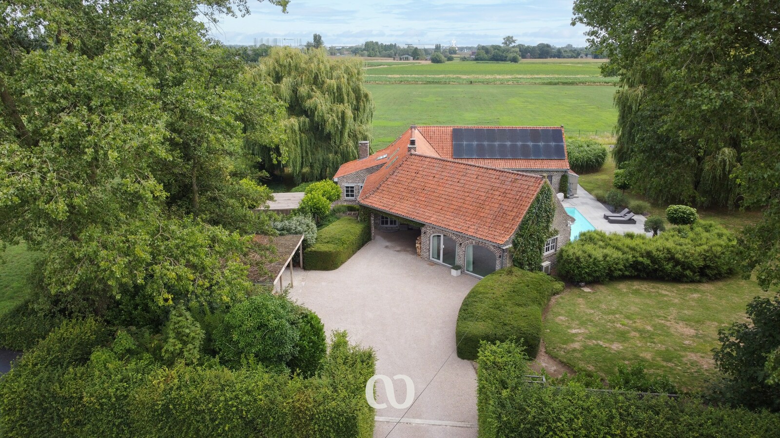 Unieke landelijke hoeve met zwembad en volledige privacy 