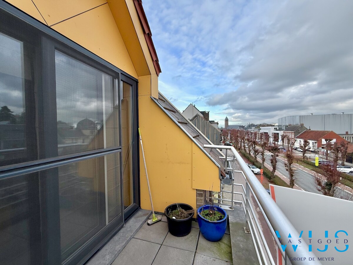 Tof duplex appartement in hartje Ertvelde ! 