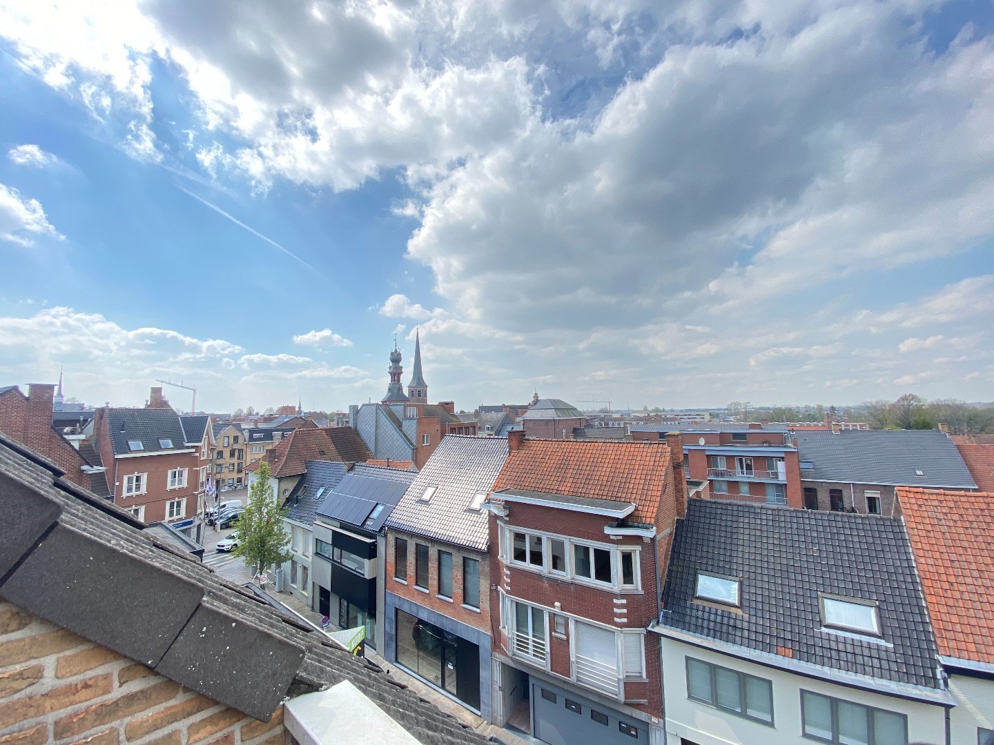 Dakappartement met 3 slaapkamers en terras met fantastisch zicht 