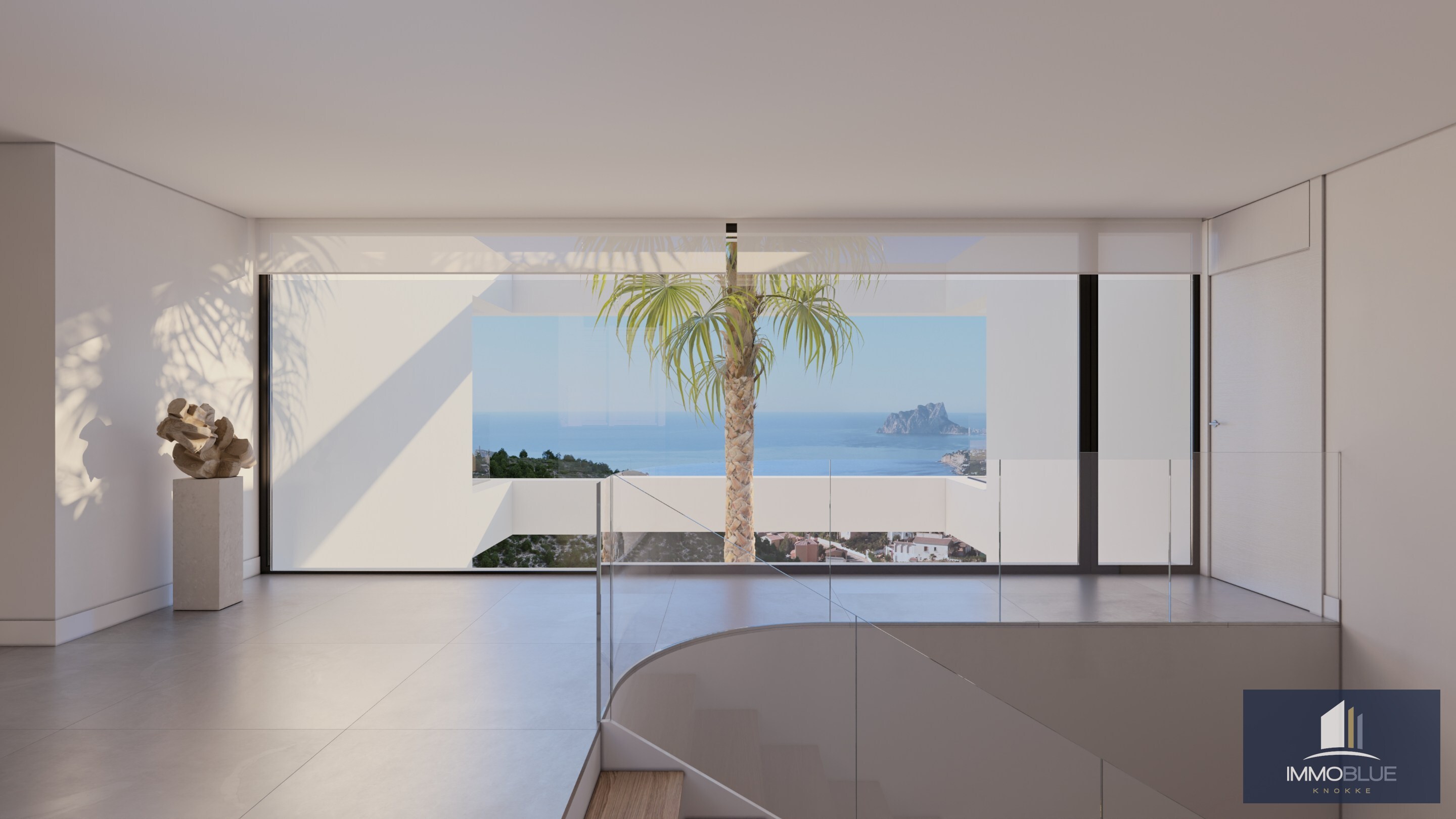 Designvilla in Benissa met infinity pool. 