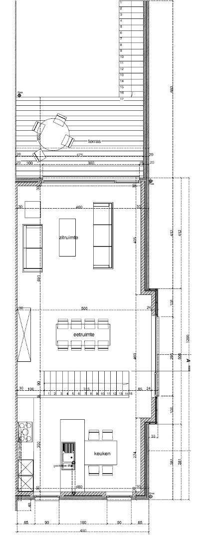 MODERNE LOFTWONING MET TERRAS EN 2 AUTOSTAANPLAATSEN 