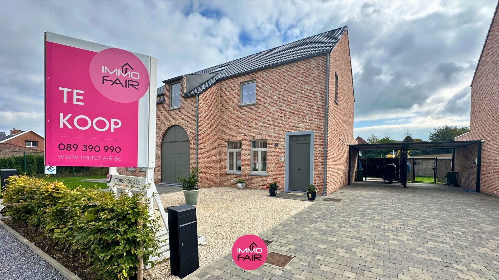 Energiezuinige, instapklare woning van 2023 op slechts 5 km van de markt van Bilzen! 