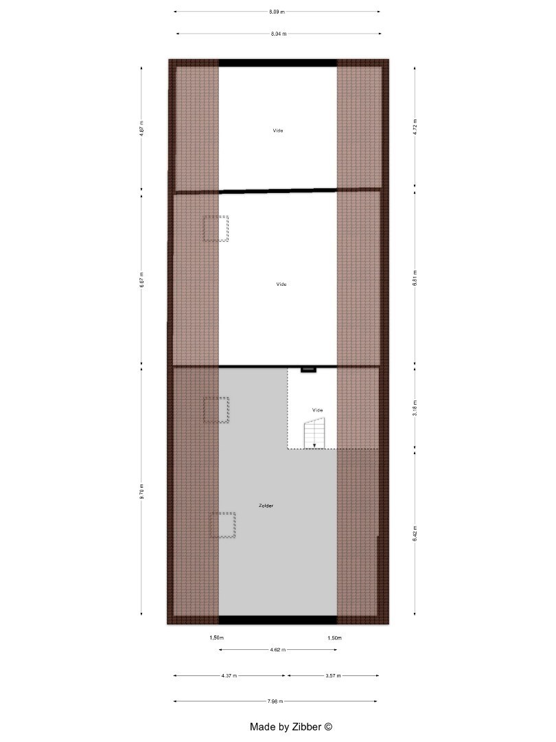 Mogelijkheid om te splitsen in 2 woningen - Half open bebouwing (hoeve) met 5 slaapkamers, tuin, terras en zeer ruime garage in Oorbeek (Tienen)! – EPC 730 kWh/m² - bewoonbare opp. 195 m² 