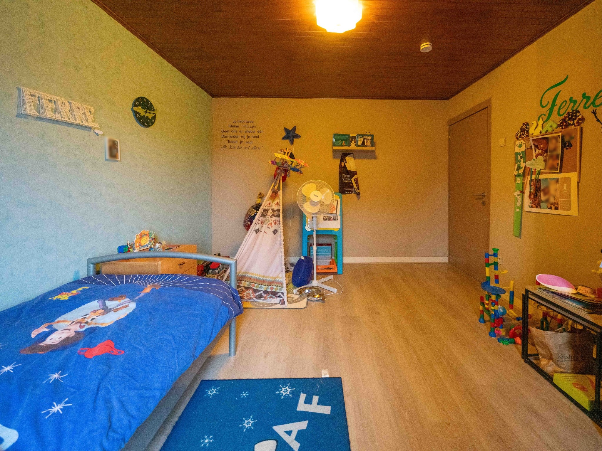 Eengezinswoning met 3 kamers, garage en tuin 