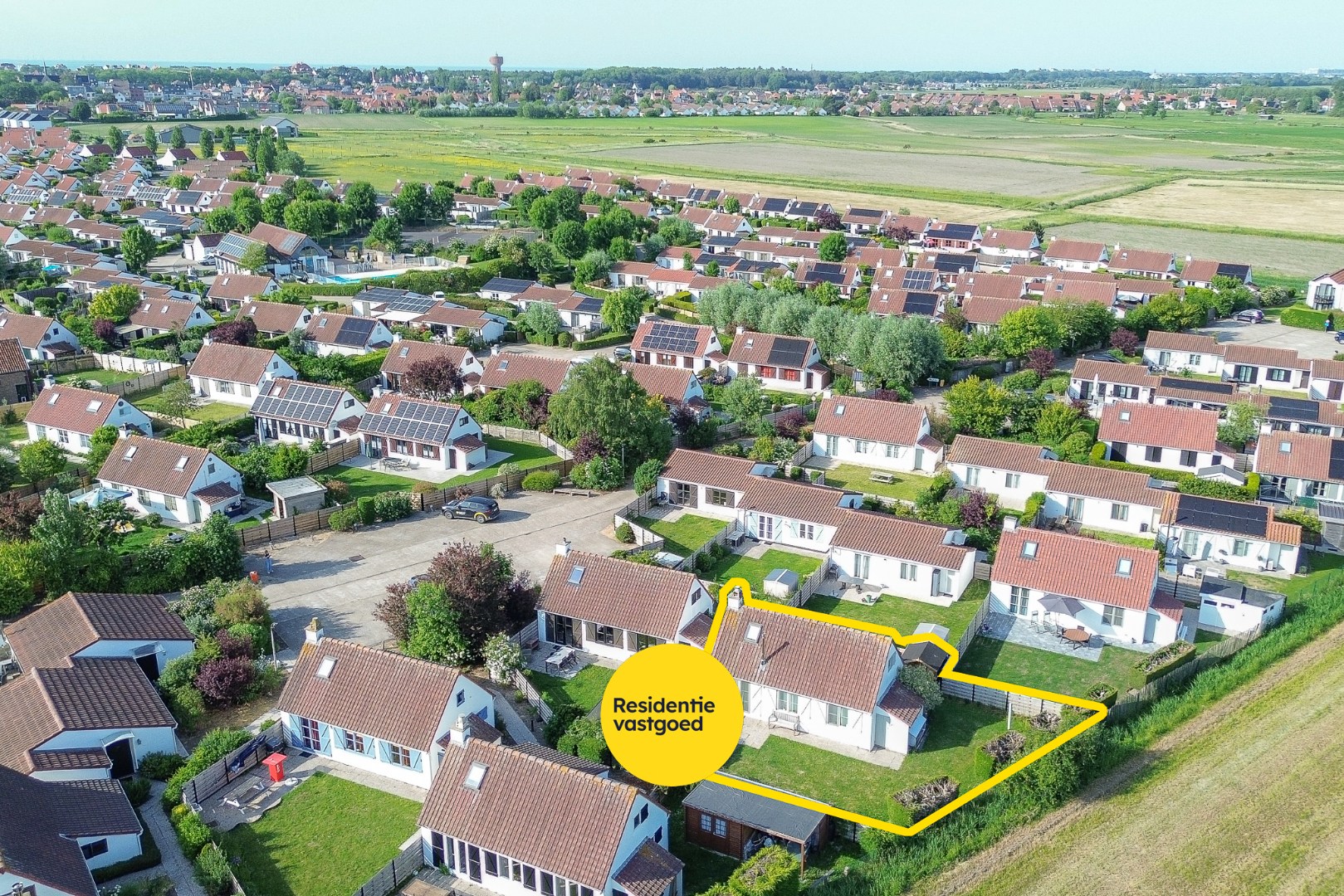 Charmant vissershuisje met 3 slaapkamers en prachtig open polderzicht 