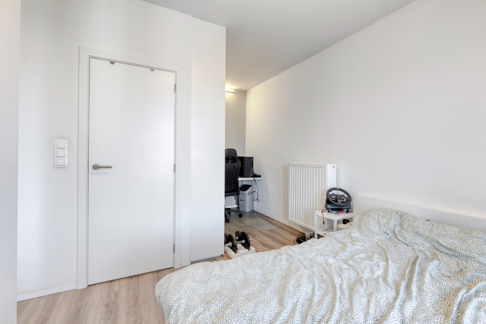 Bemeubelde studio 37m² met gemeenschappelijke ruimtes en fietsenstalling in centrum Leuven - EPC 121,49KWH/m² 