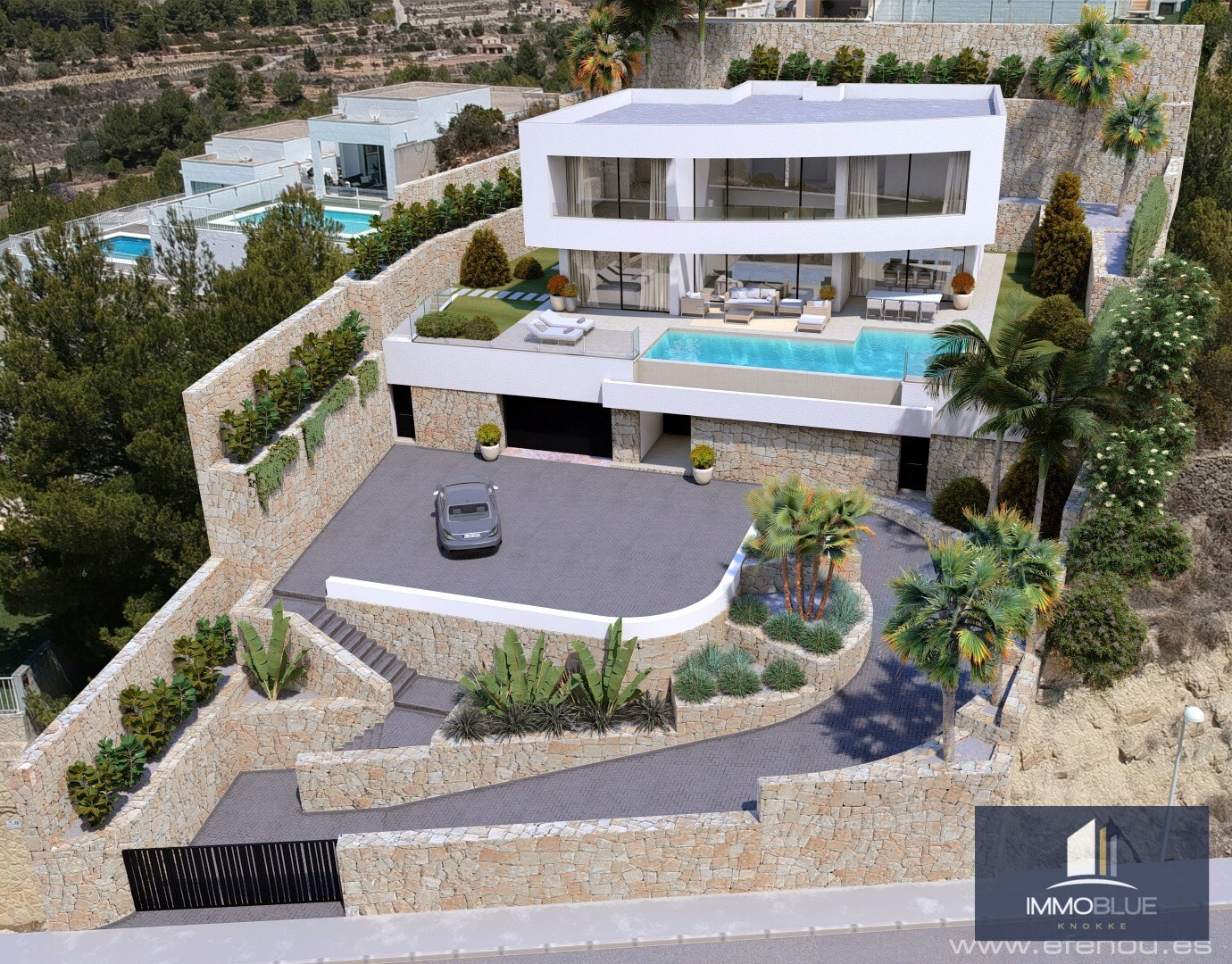 Ruime villa met uitzicht op de Peñón de Ifach in Calpe” 