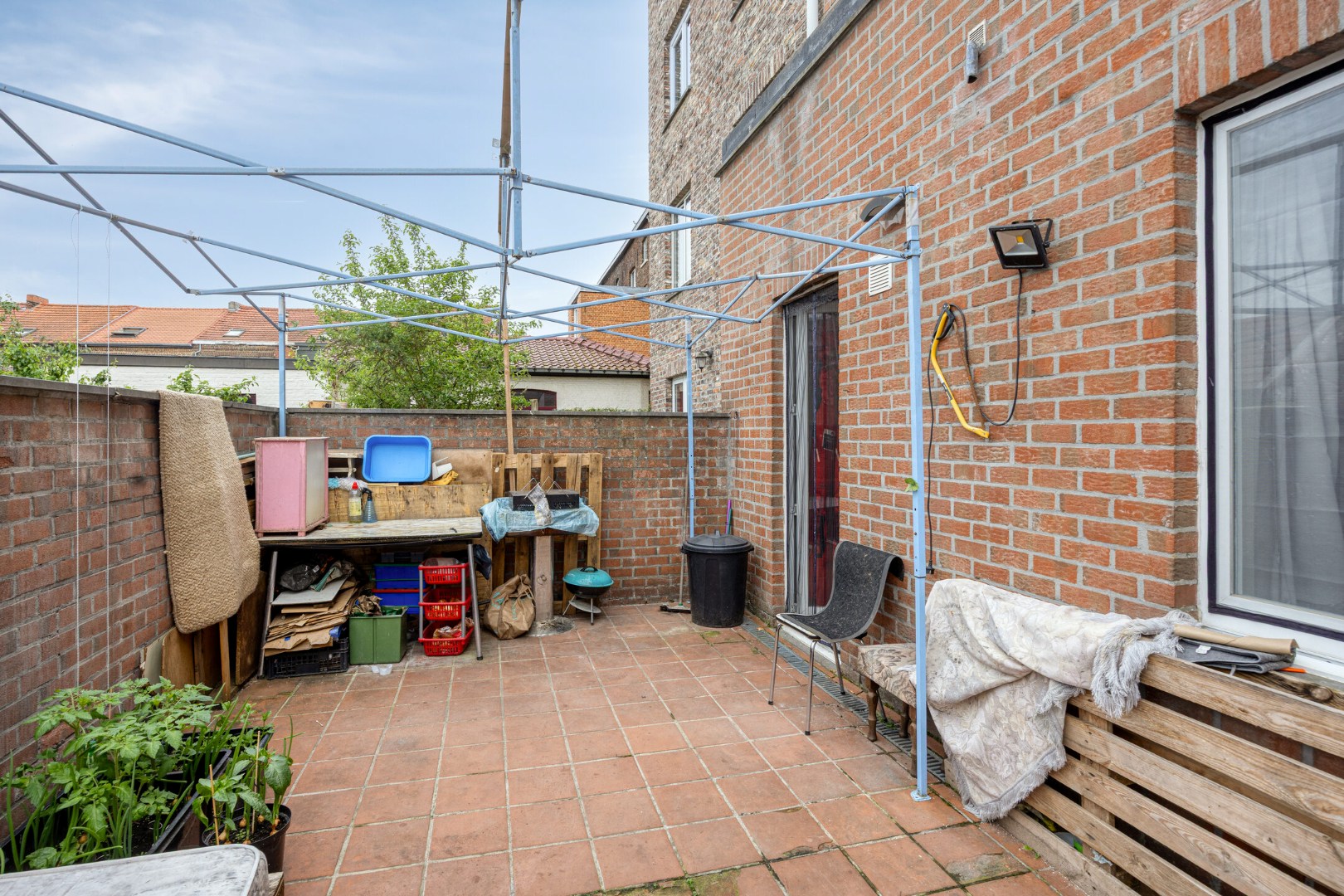 Gelijkvloers appartement met 2 slaapkamers ruim terras, garage en kelderberging in Tienen! - bewoonbare opp. 76m² -  EPC 251 kWh/m² 