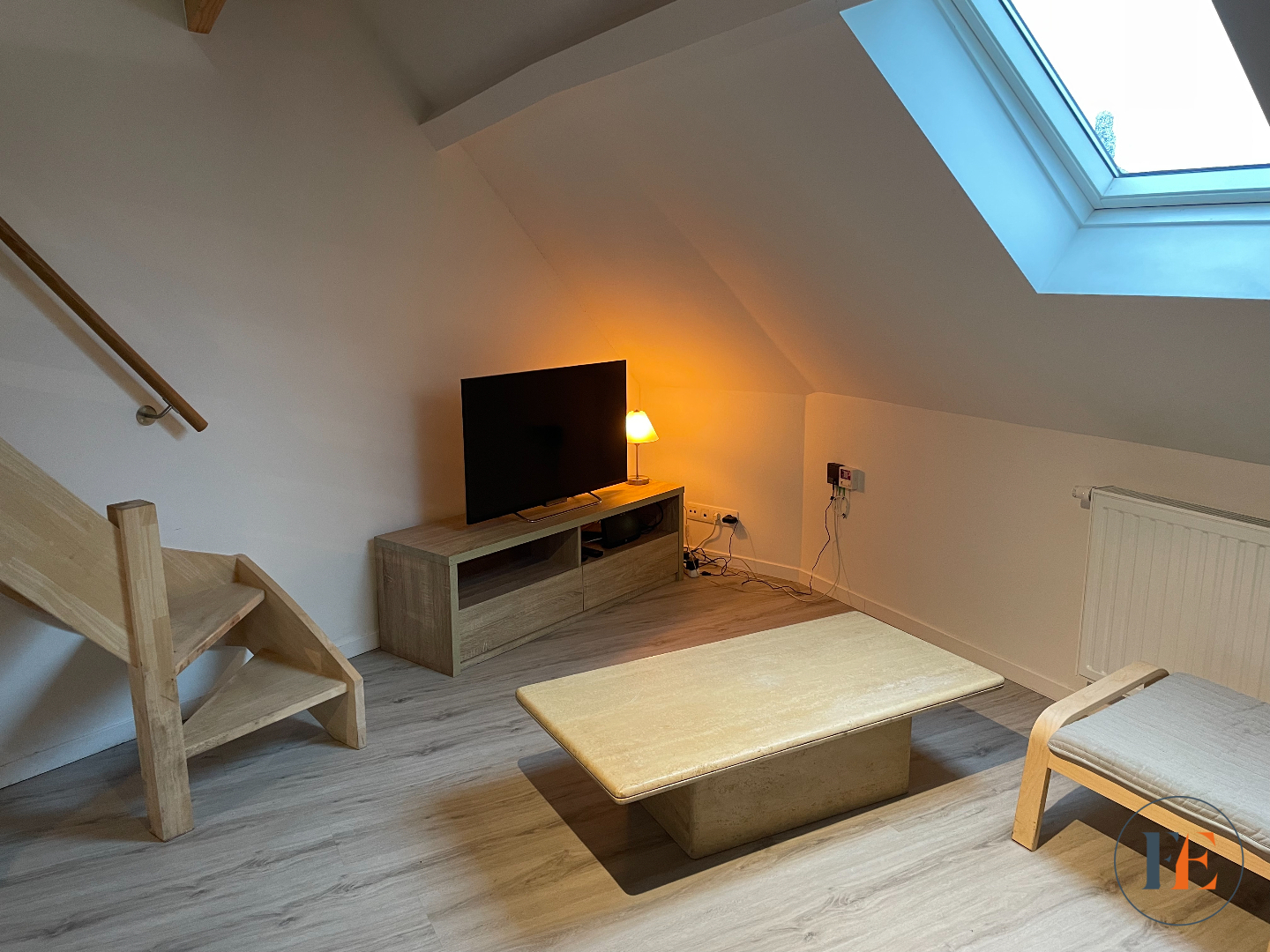 Gezellig bemeubeld duplex-/studioappartement in Mariakerke 