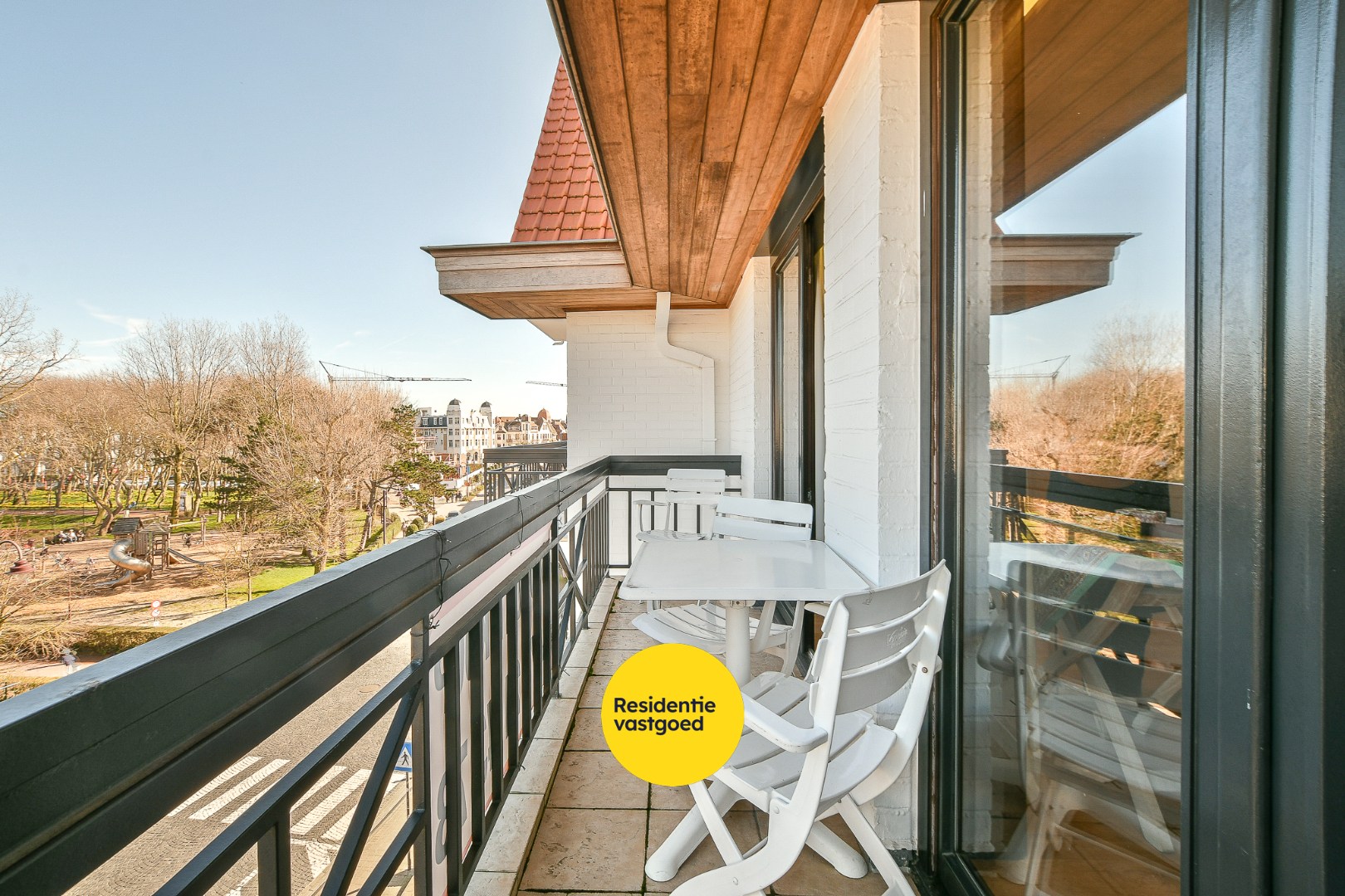 Exclusieve studio met betoverend zicht op de Potinière in de Concessie van De Haan! 