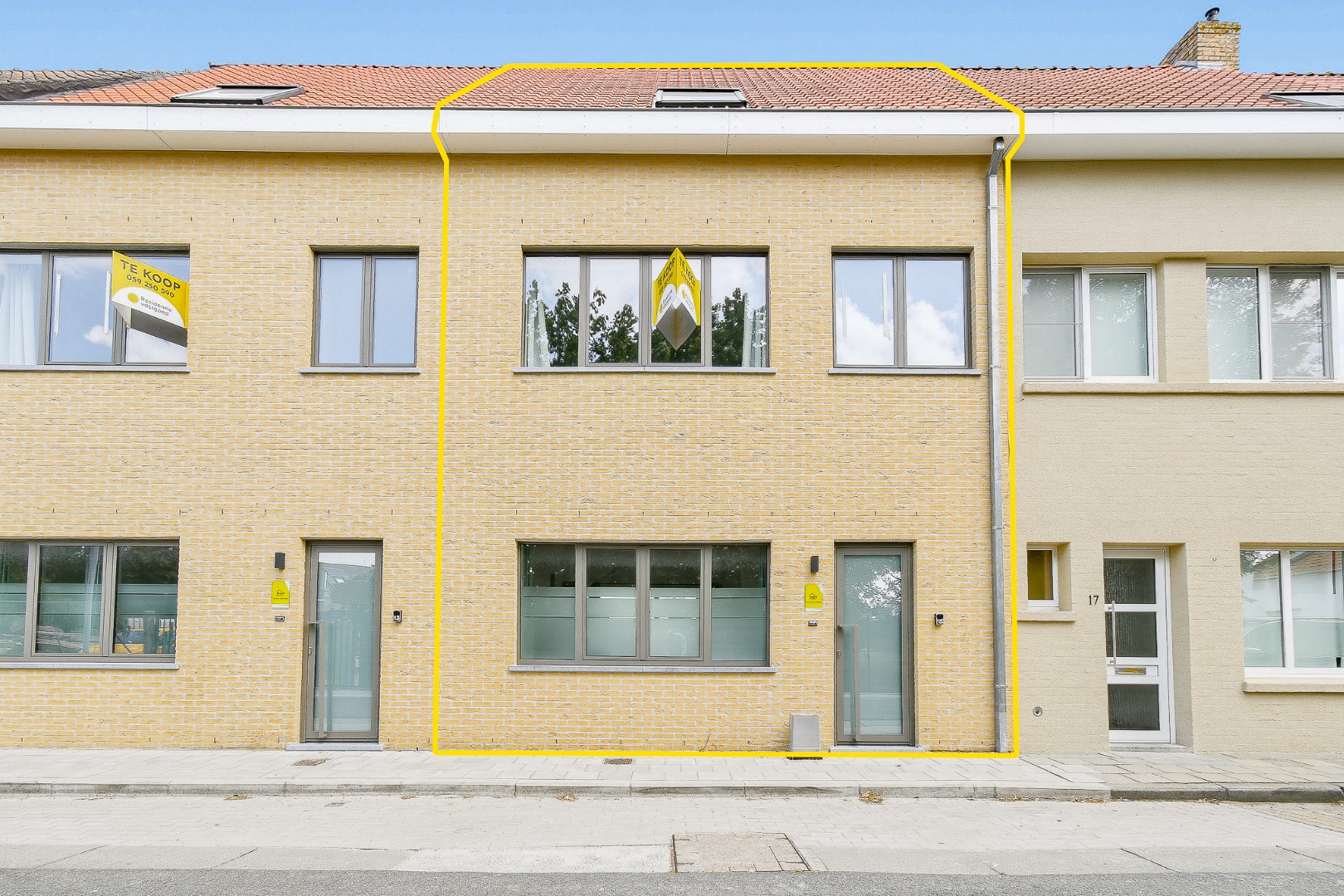 Uiterst energiezuinige instapklare rijwoning met 3 slaapkamers 