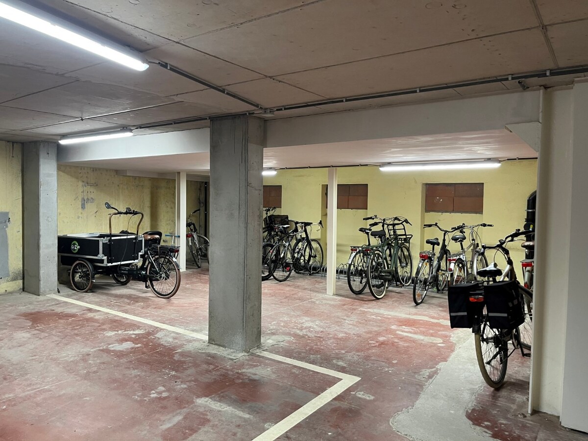 Gemeenschappelijke fietsenberging