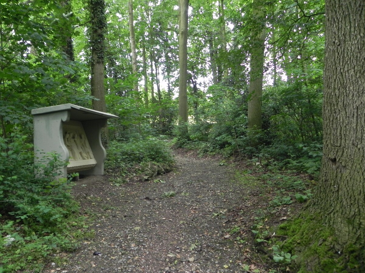 VAALS - Nederland: Monumentaal landgoed met landhuis, kapel en horecapaviljoen. 